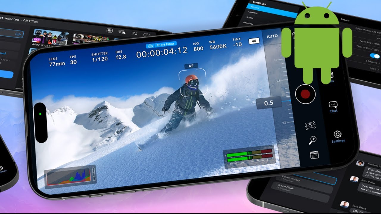 Blackmagic Camera теперь и для Android