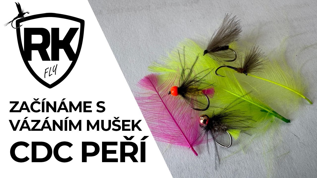 🦟 Začínáme s vázáním mušek  #8 🤩 CDC Peří | Cul De Canard 😱