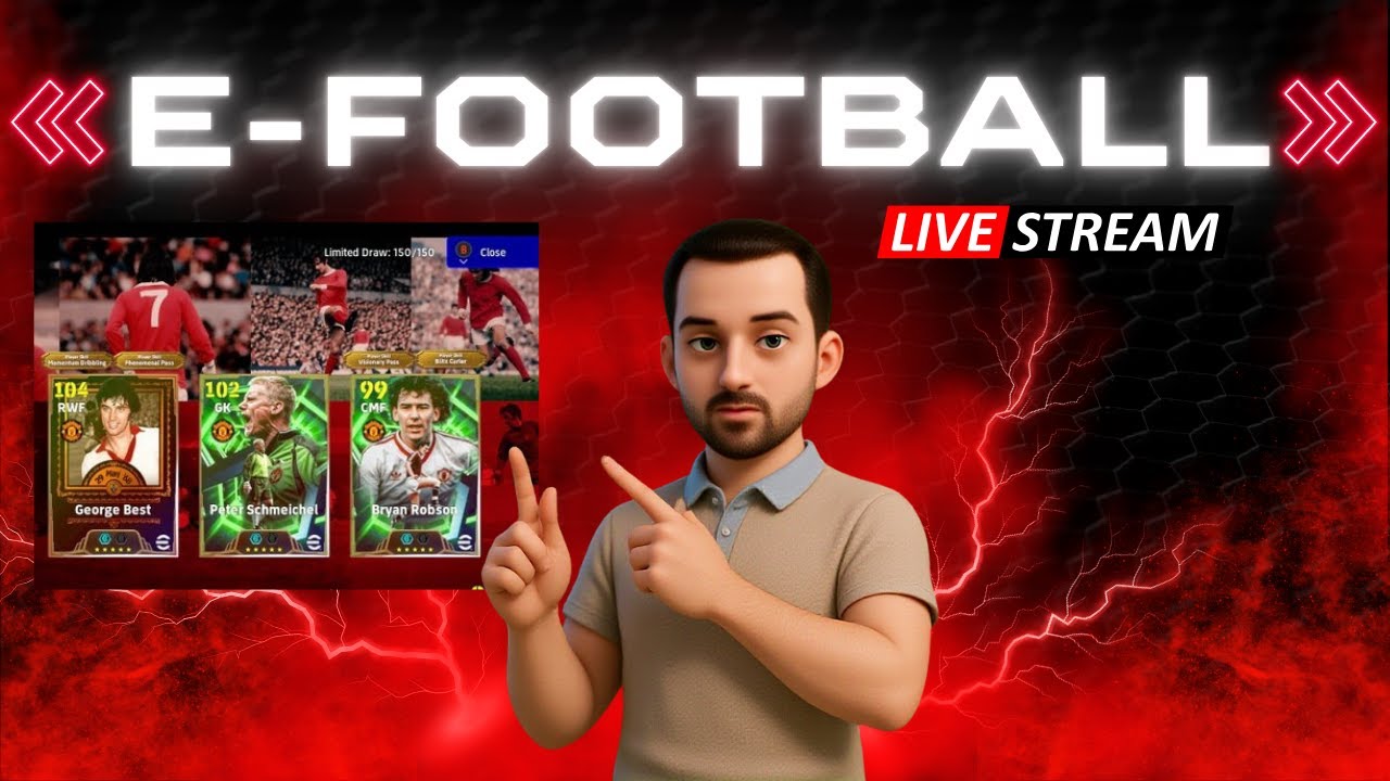 Крутимо G. Best, B. Robson, P. Schmeichel! 🔥🔥🔥 New LEGENDS  #efootball