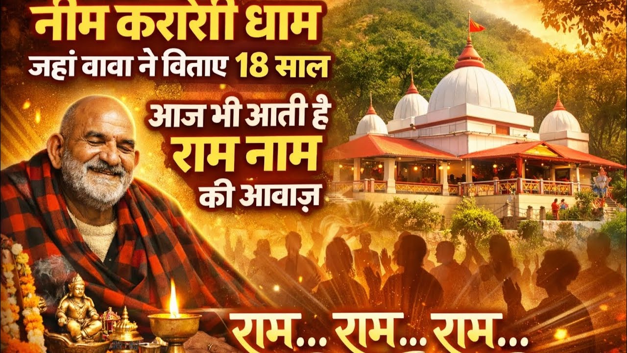 चमत्कारी नीम करोरी धाम - जहाँ आज भी आती है राम नाम की आवाज़..! Mysteries of Neem Karori Dham..! 