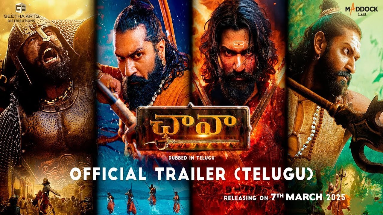 Chhaava - Official Telugu Trailer | Releasing at PVR INOX on March 7