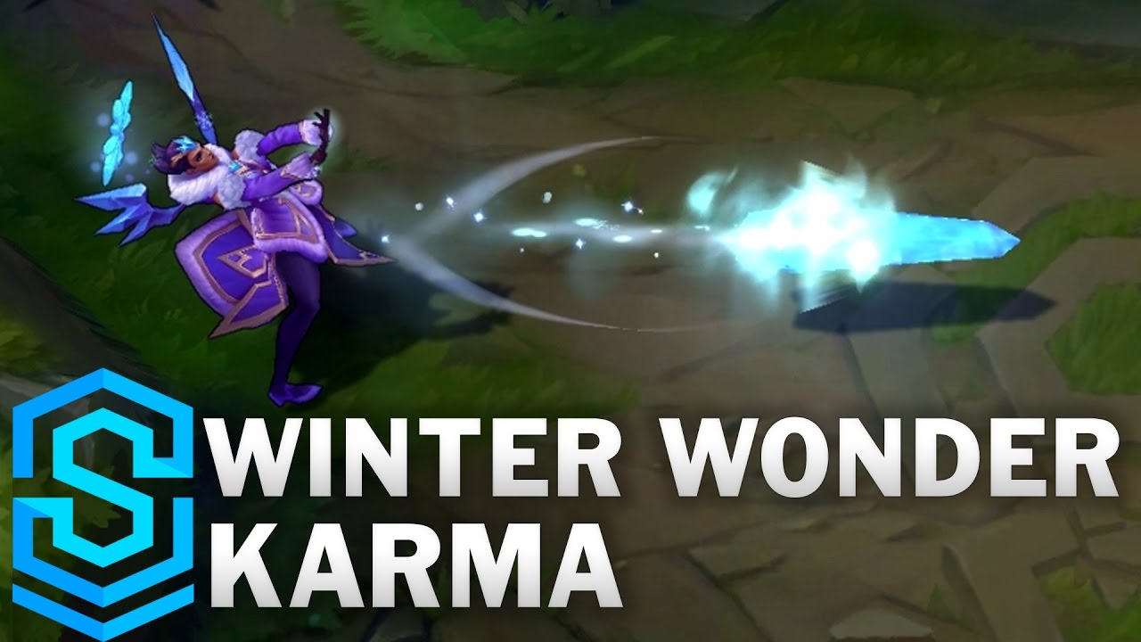 Winter Wonder Karma Skin Spotlight - League of Legends