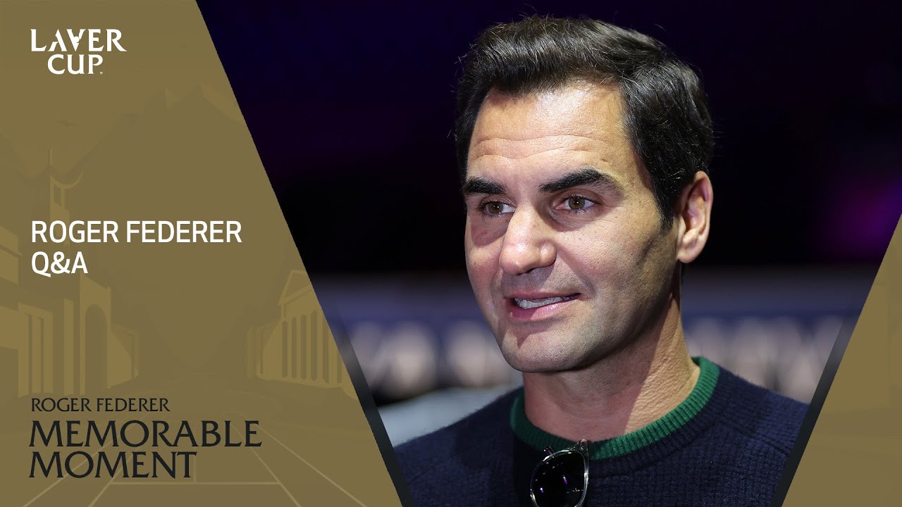 LIVE | Roger Federer Q&A | Laver Cup 2023