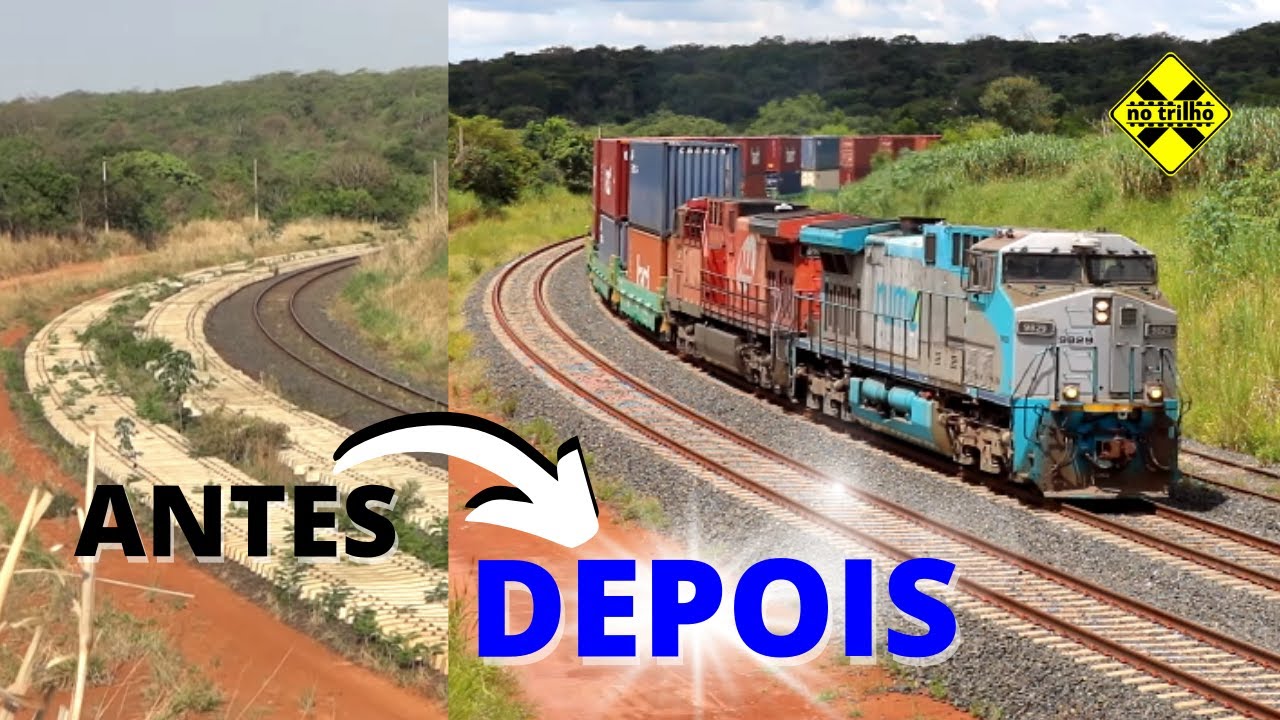 Ferrovia Norte-Sul: Antes e Depois da Conclusão das Obras em Estrela D'oeste