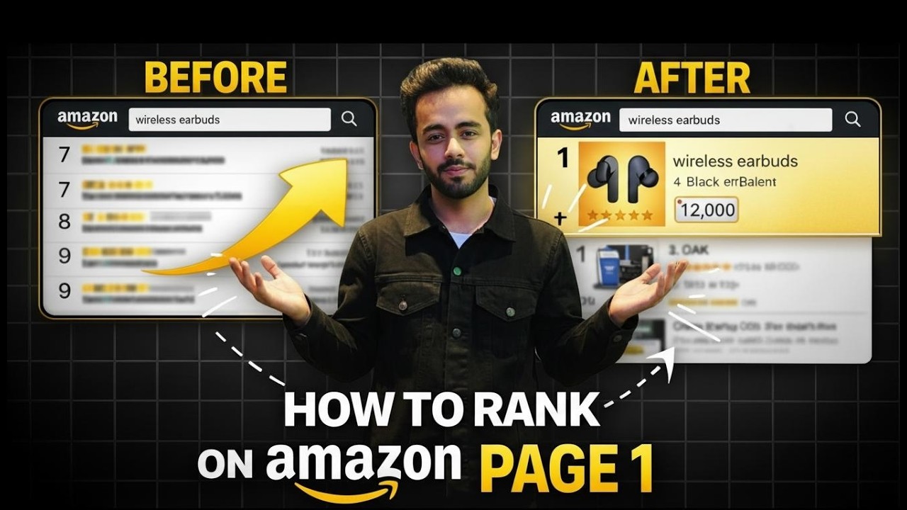 Как вывести товары на первую страницу результатов поиска Amazon (органическая стратегия, работающ...