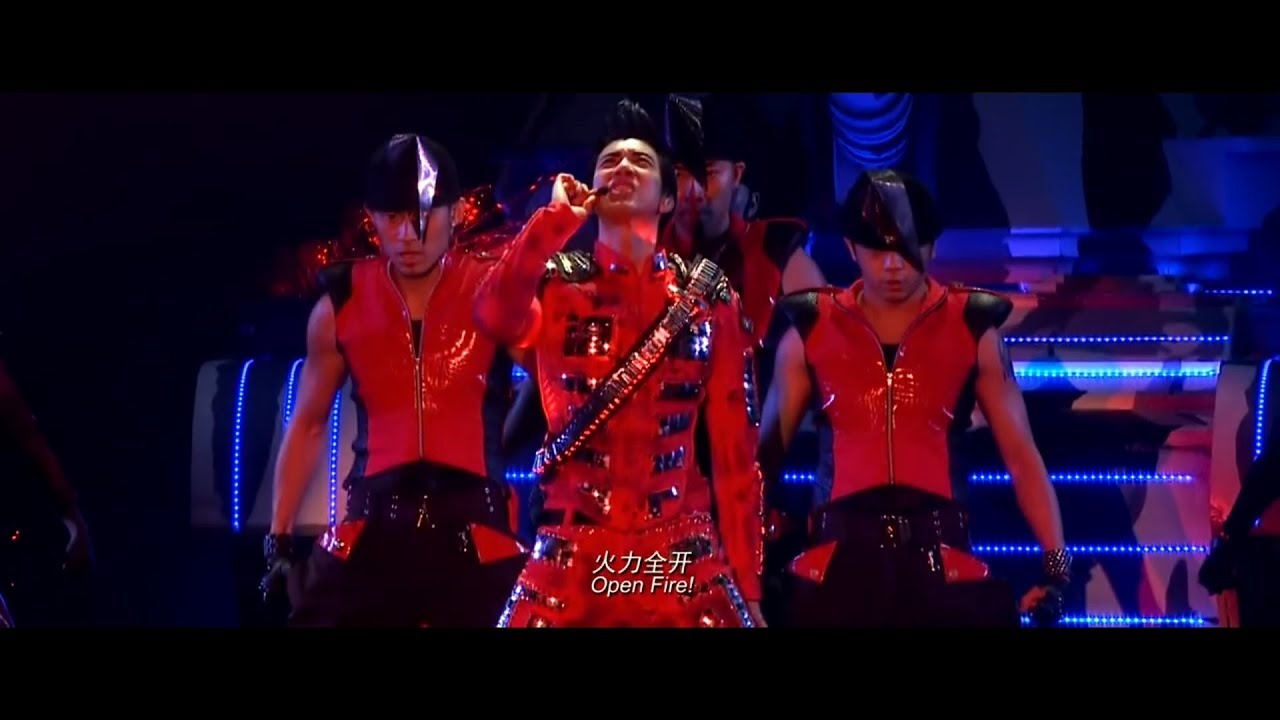王力宏 (Wang Leehom) - 'Intro' + '火力全開' + '十八般武藝' in 鳥巢 (Bird's Nest)