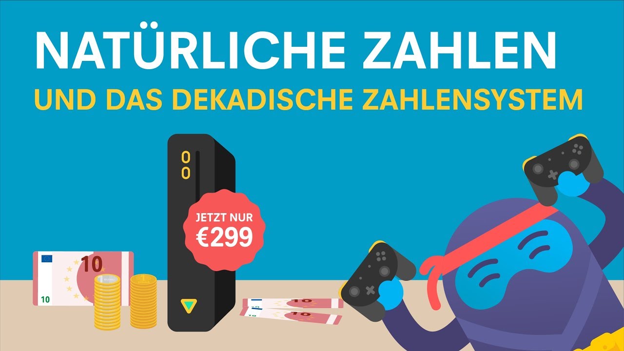 Natürliche Zahlen: Stellenwerttabelle, dekadisches Zahlensystem | Lernen mit ClassNinjas