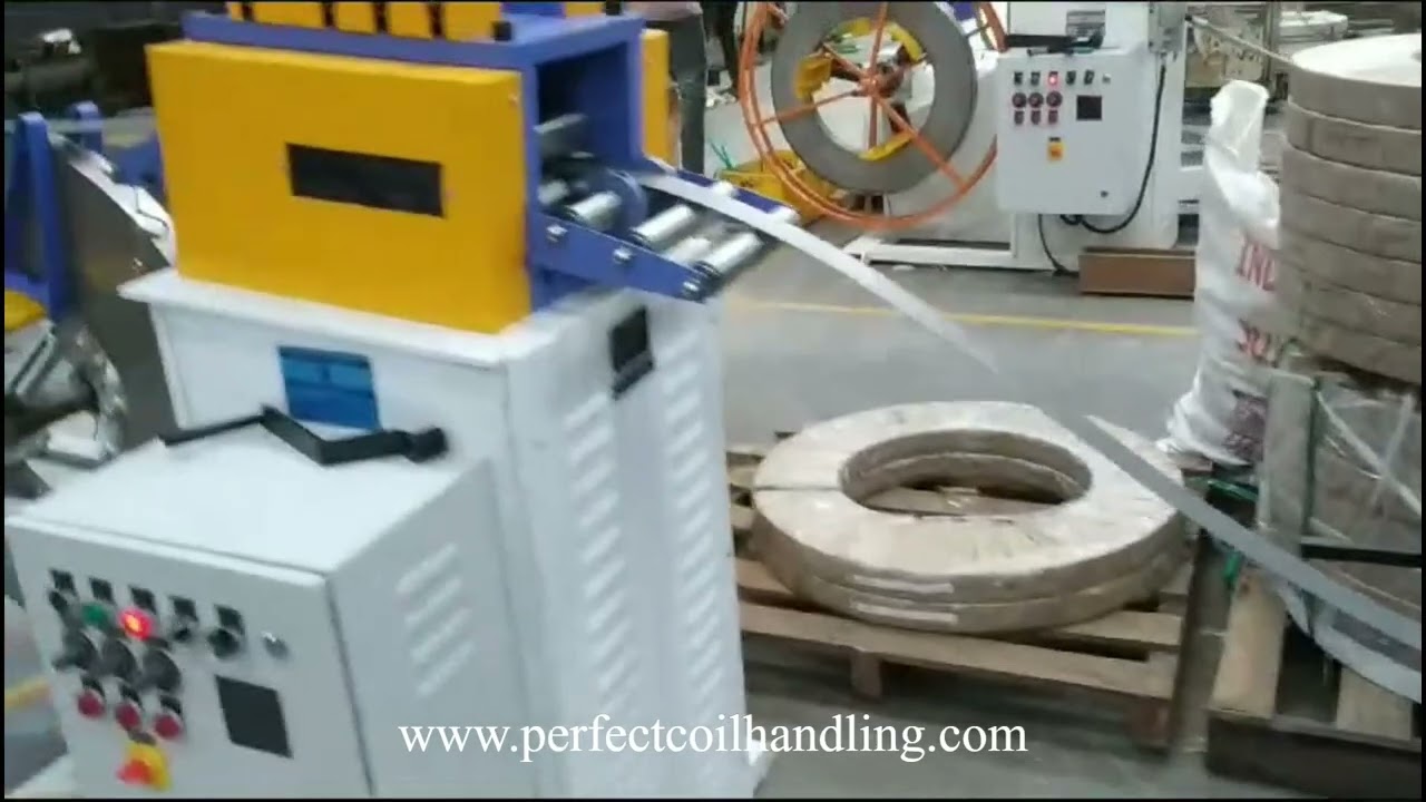 2 In 1 Decoiler with Straightener & NC Servo Roll Feeder  - Total Automation Line (116)