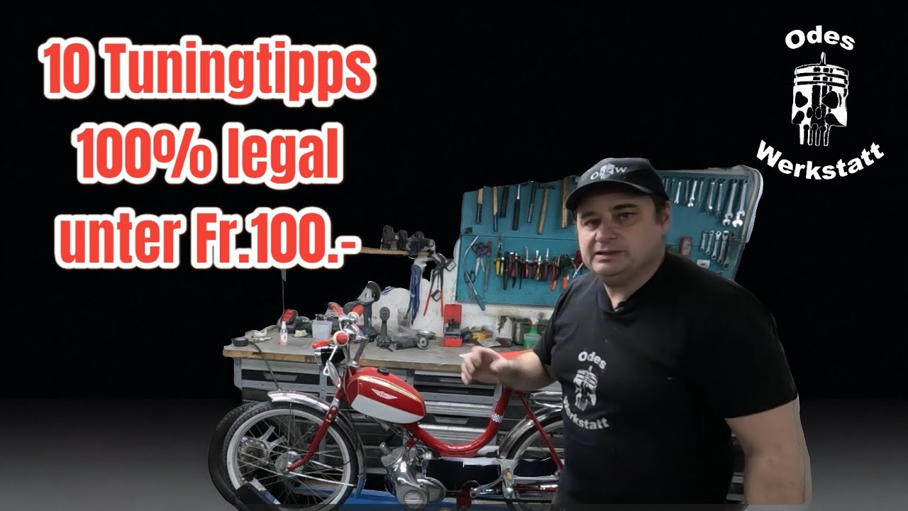 Meine 10 Tuningtipps, legal und unter Fr 100.-