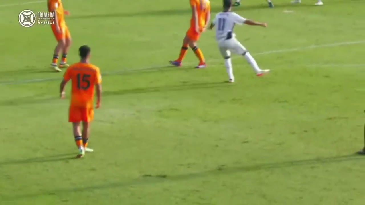 Resumen de la victoria contra Real Madrid Castilla (1-0) de la J- 1 del G- 2 de Primera Federación.