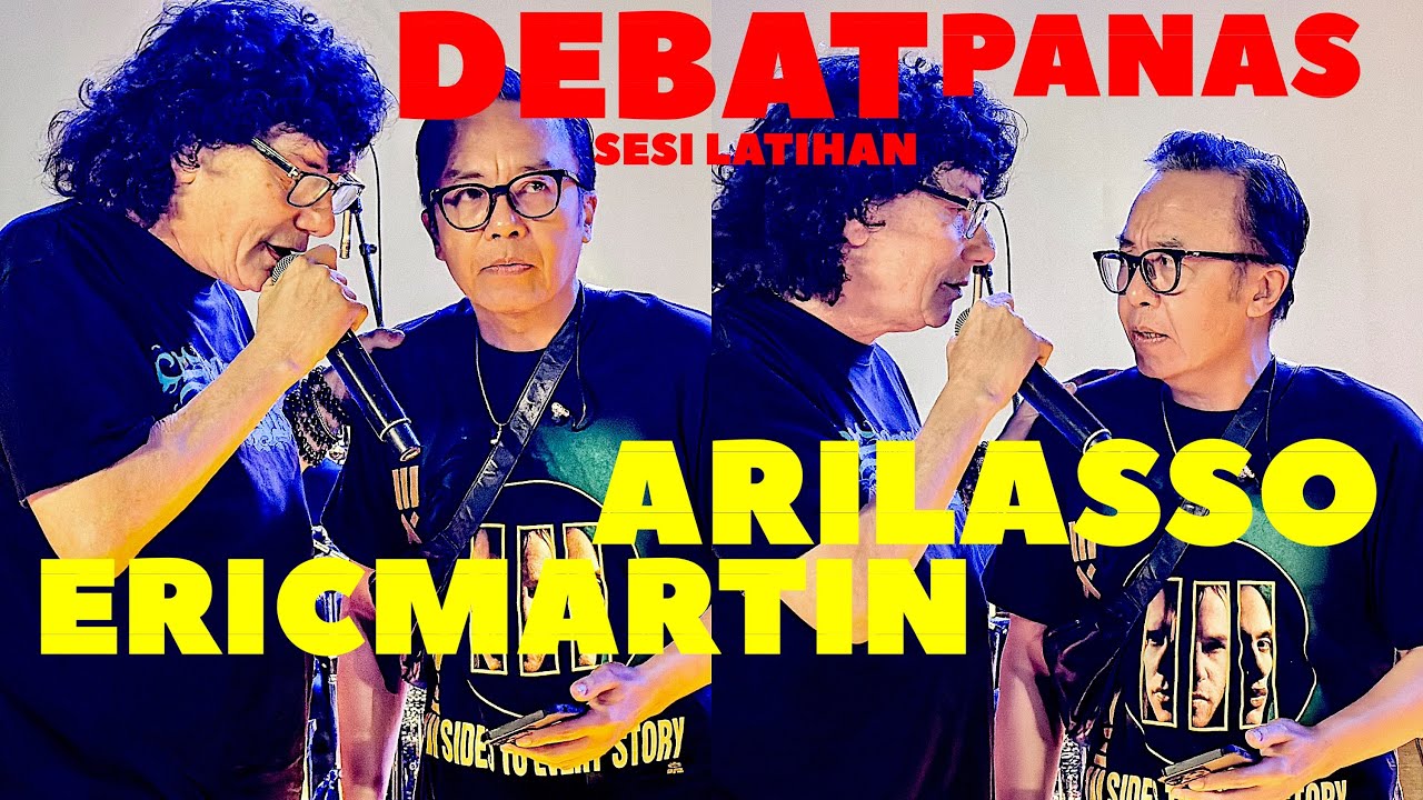ARI LASSO DIKIRA PELAWAK SAMA ERIC MARTIN,SAAT PERTEMUAN/PERKENALAN PERTAMA DI STUDIO LATIHAN