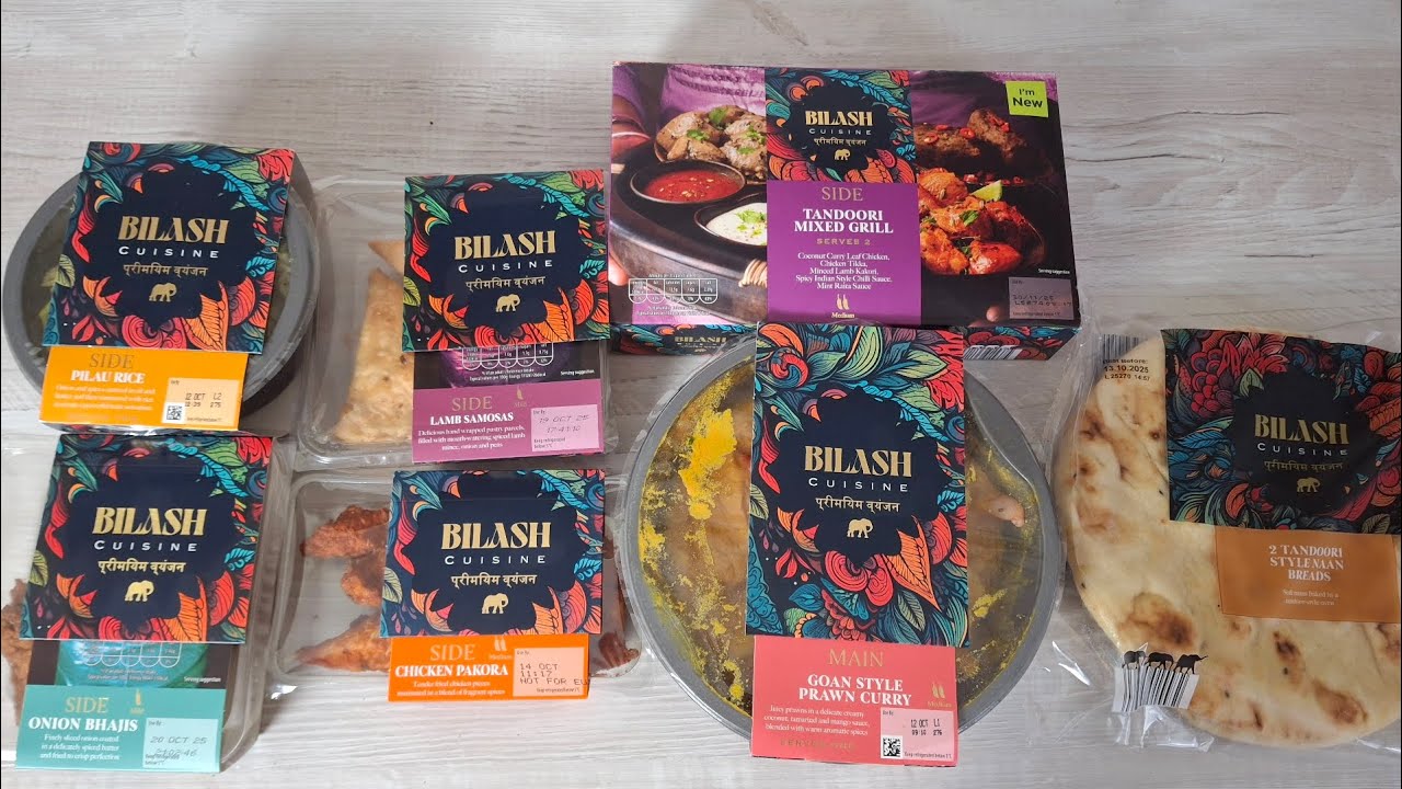 OMG! I REVIEW THE INDIAN CUISINE RANGE FROM ALDI 