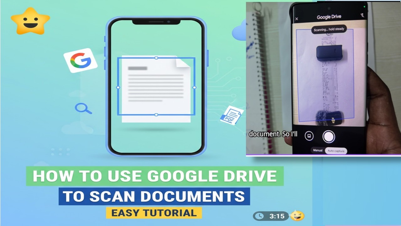 Как использовать Google Диск для сканирования документов