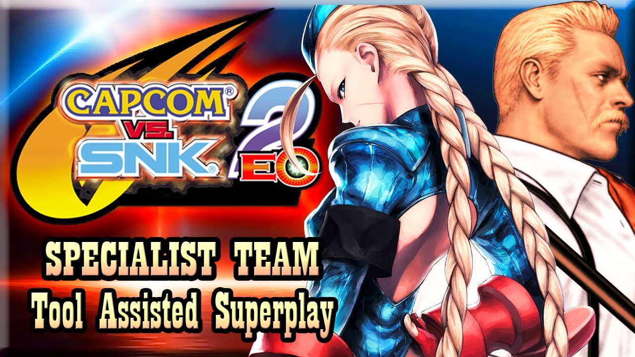 【TAS】CAPCOM VS SNK 2 - SPECIALIST TEAM \ CAMMY & EAGLE \