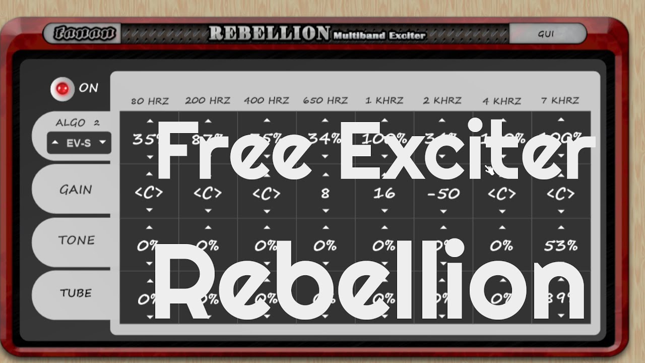 Free Exciter - Rebellion by Fanan Team (No Talking)