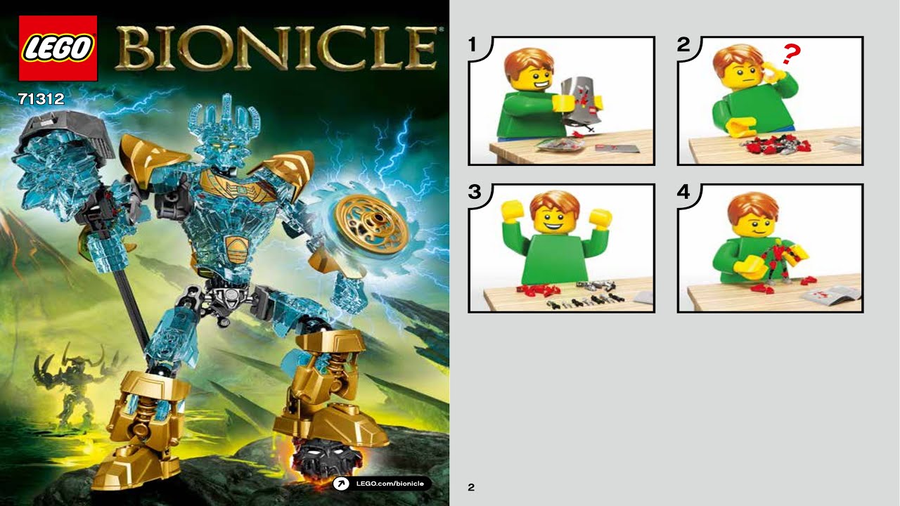 LEGO Instructions - Bionicle - 71312 - Ekimu the Mask Maker - Miscellaneous