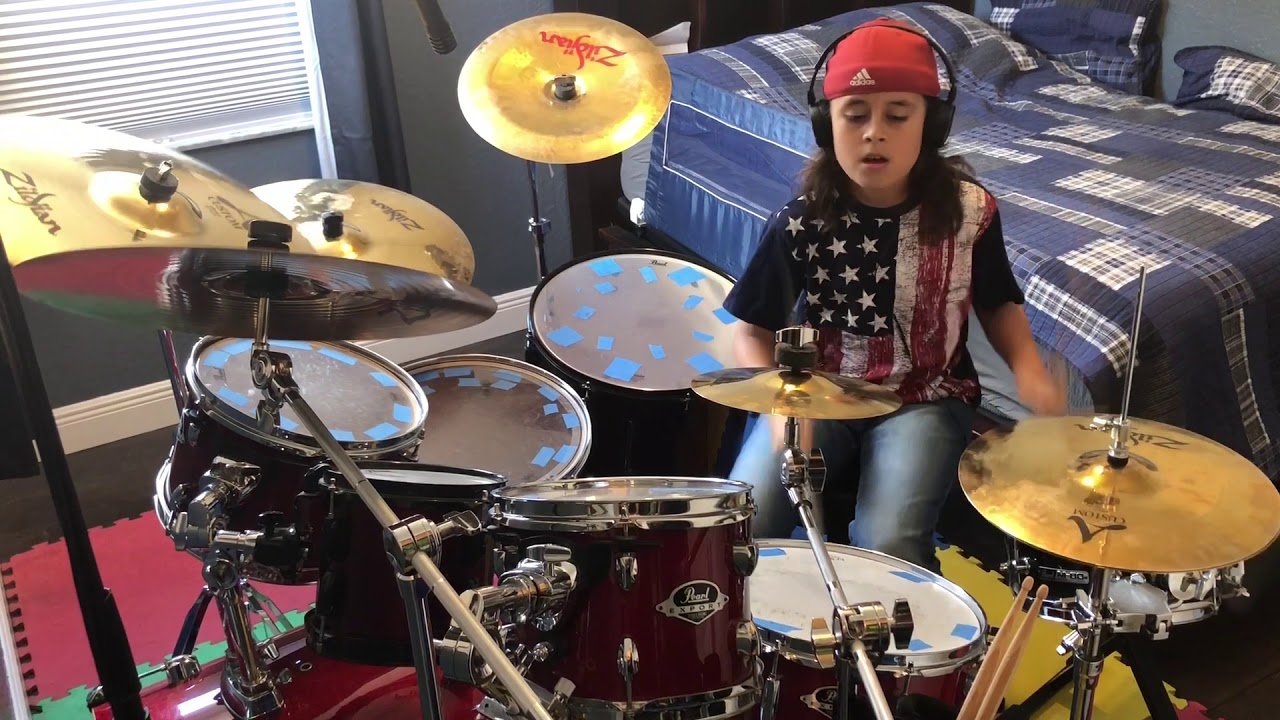 P!NK | Today's The Day | 11 Year Old Drummer