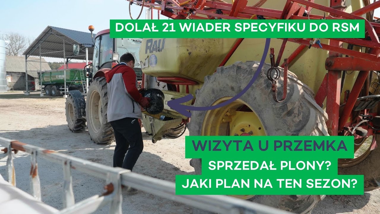 SZCZERE PRZEMYŚLENIA PODCZAS APLIKACJI RSM Z DODATKIEM - #258 nawozy nonstop