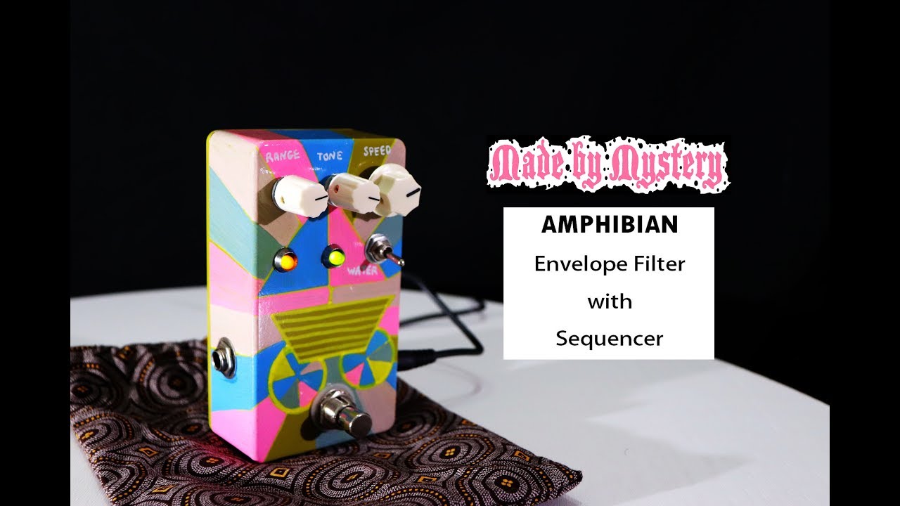 Made by Mystery - AMPHIBIAN envelope filter with 8 step sequencer