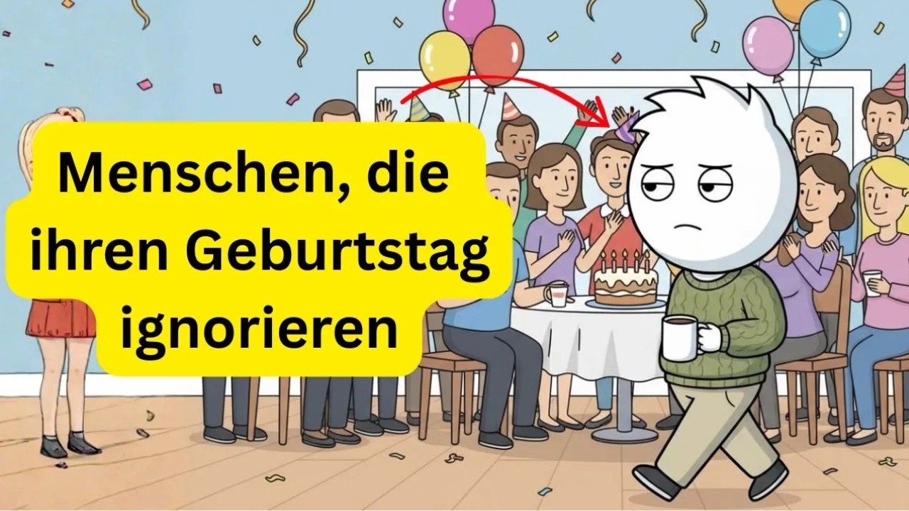 Die Psyche von Menschen die ihren Geburtstag wie einen ganz normalen Tag behandeln