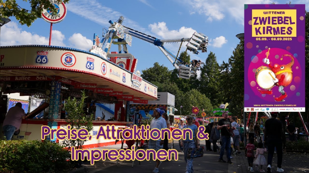 Zwiebelkirmes Witten 2025 - Alle Preise, Attraktionen & Impressionen