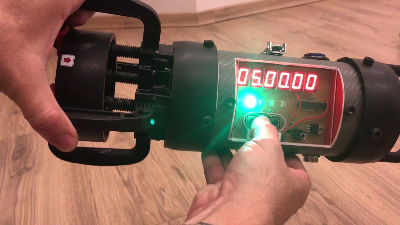 Ogiva eletrônica para airsoft ou paintball