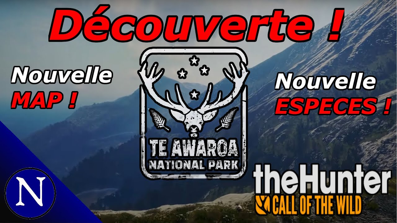 The Hunter COTW : Découverte de la nouvelle map - Te Awaroa en Nouvelle Zelande