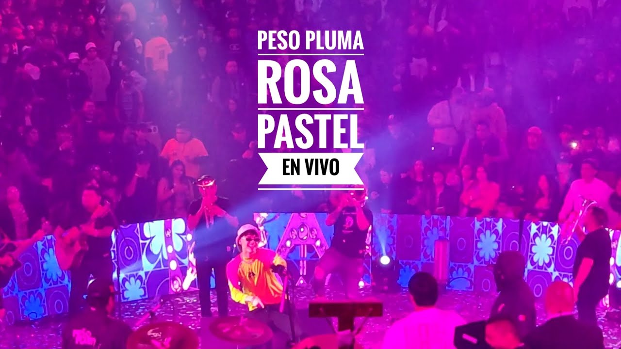 Peso Pluma - Rosa Pastel En Vivo 2023 (Inedito)
