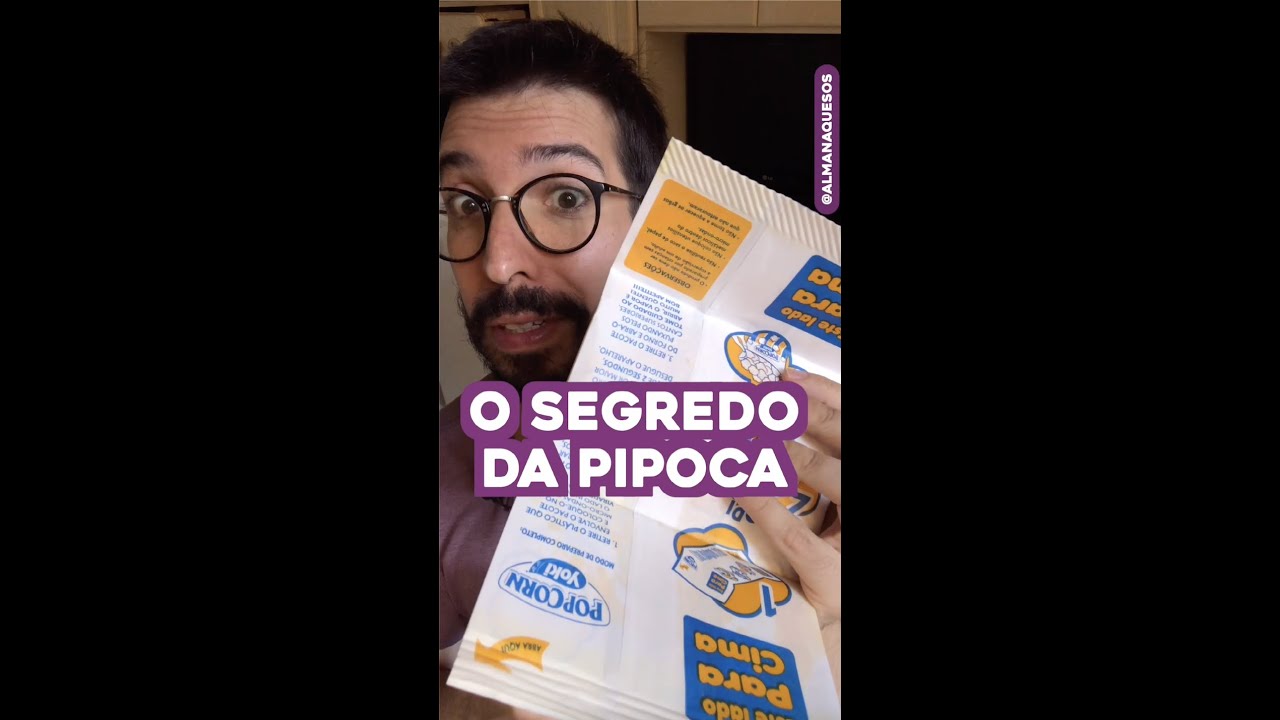 O Segredo Da Pipoca De Microondas #shorts
