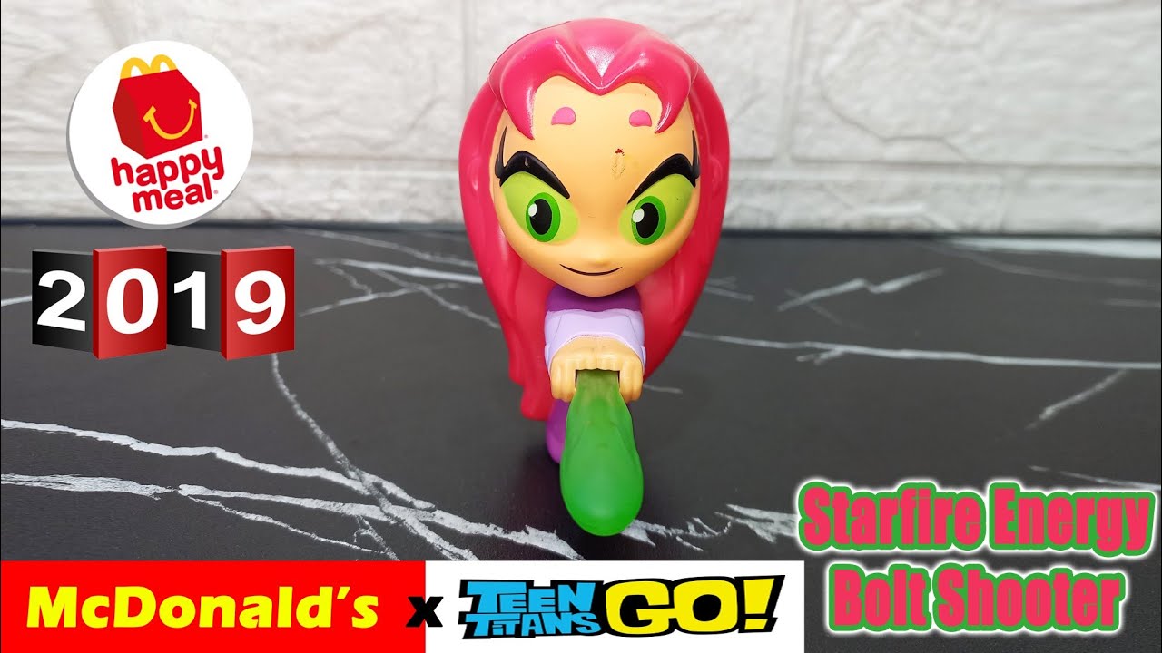 McDonald's Happymeal 2019 x Teen Titans Go! - Starfire Energy Bolt Shooter #happymeal #teentitansgo