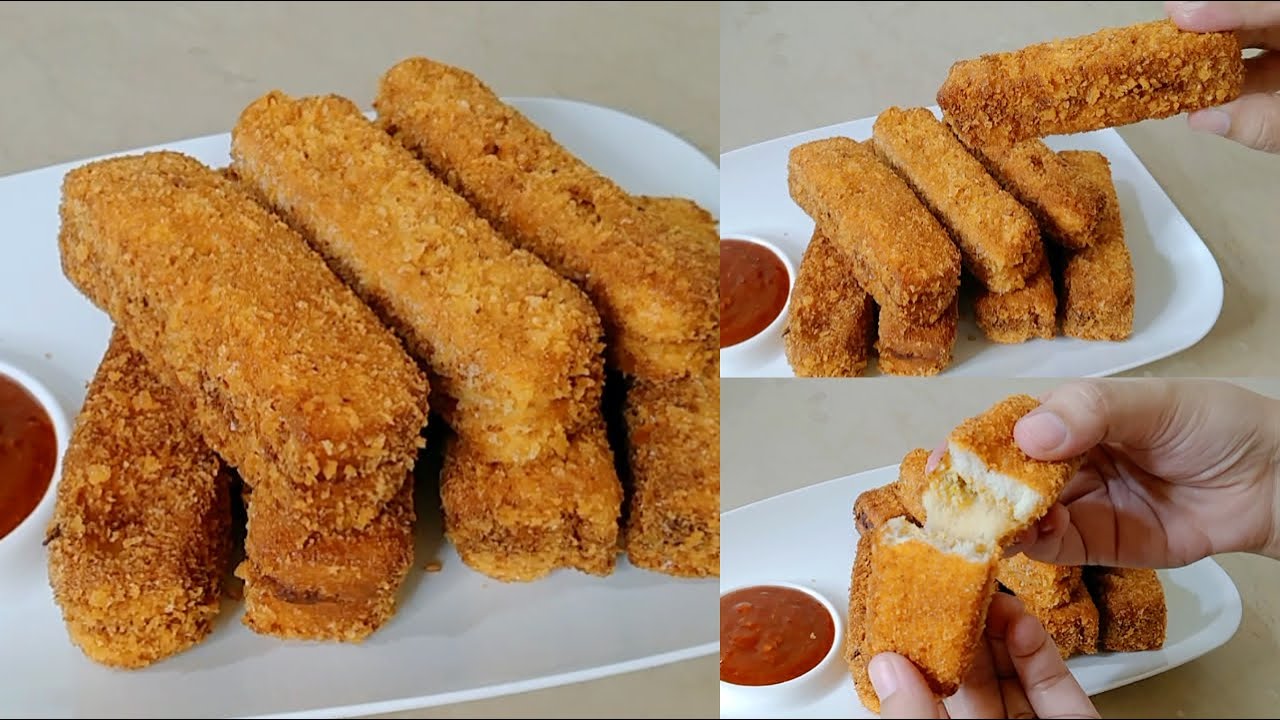 Chicken Bread Sticks Recipe | Easy Snack Recipe