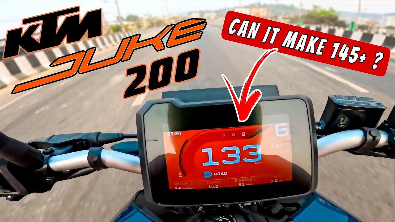 2026 KTM Duke 200 Top Speed Test🔥Can It Hit 145+ km/h? 🤔#ktm#duke#duke200#ktmduke200#topspeed#2026