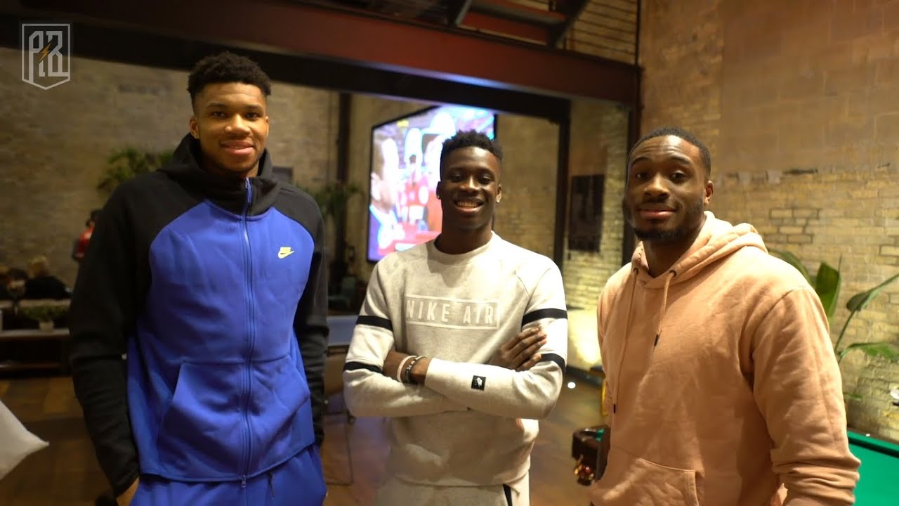 Thanasis, Giannis & Alex play HORSE | AntetokounBros watch the 2020 Super Bowl - 49ers VS Chiefs