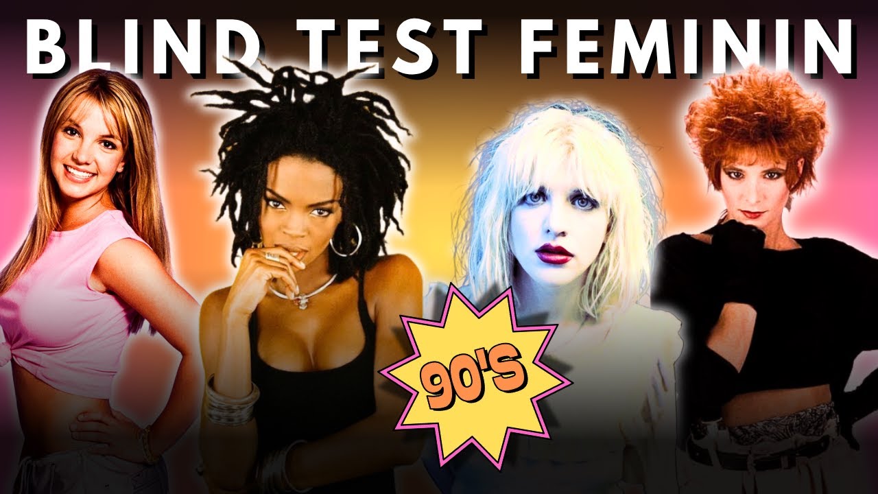 🎤 Blind test féminin années 90 : 40 artistes à deviner !