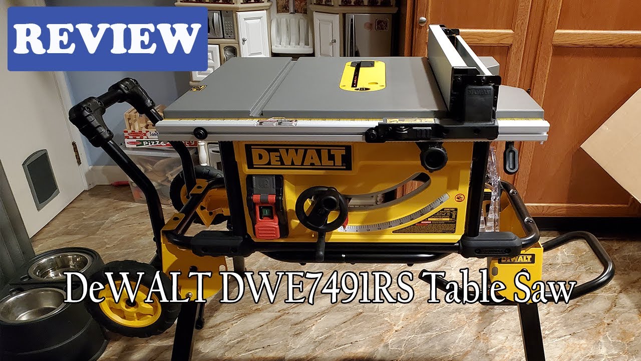 Обзор настольной циркулярной пилы DeWALT 10 дюймов (DWE7491RS) | Посмотрите перед покупкой!