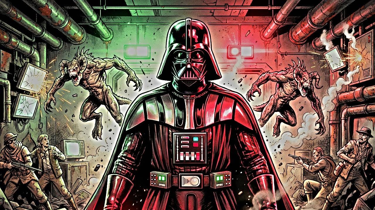 What If Darth Vader(Star Wars) landed In Fallout Wasteland?