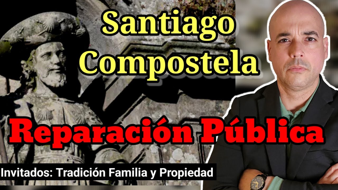 AYUDA HOY!! REPARACIÓN Pública En Santiago Compostela | Pecado Público | Luis Román y TFP