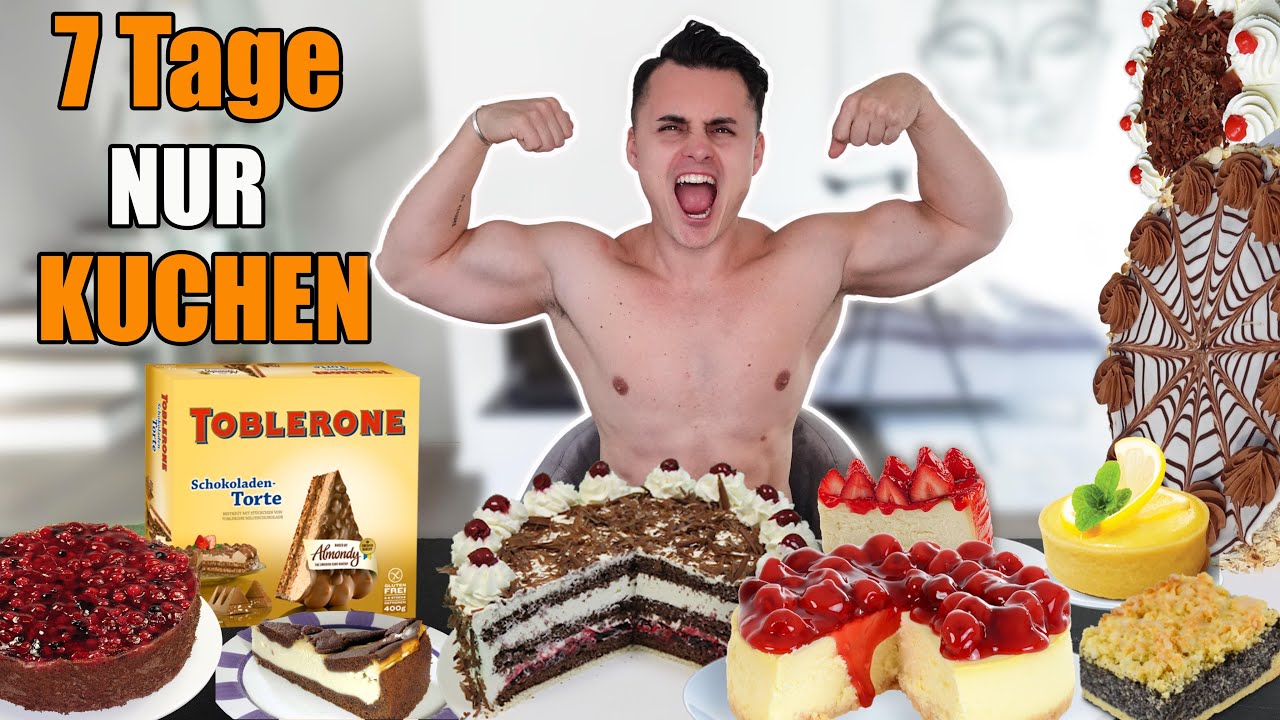 1 WOCHE NUR KUCHEN ESSEN 🍰🎂 I Selbstexperiment