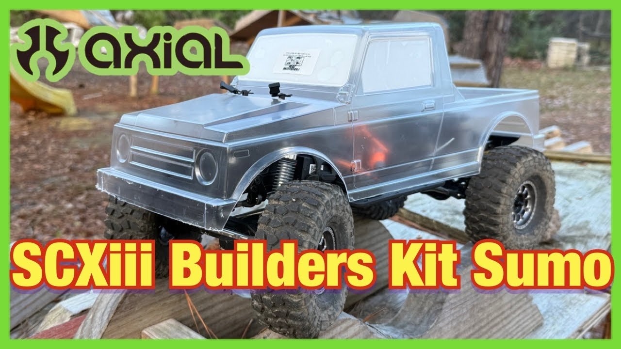 Набор для сборки внедорожника Axial SCX10 III 4WD в масштабе 1/10.