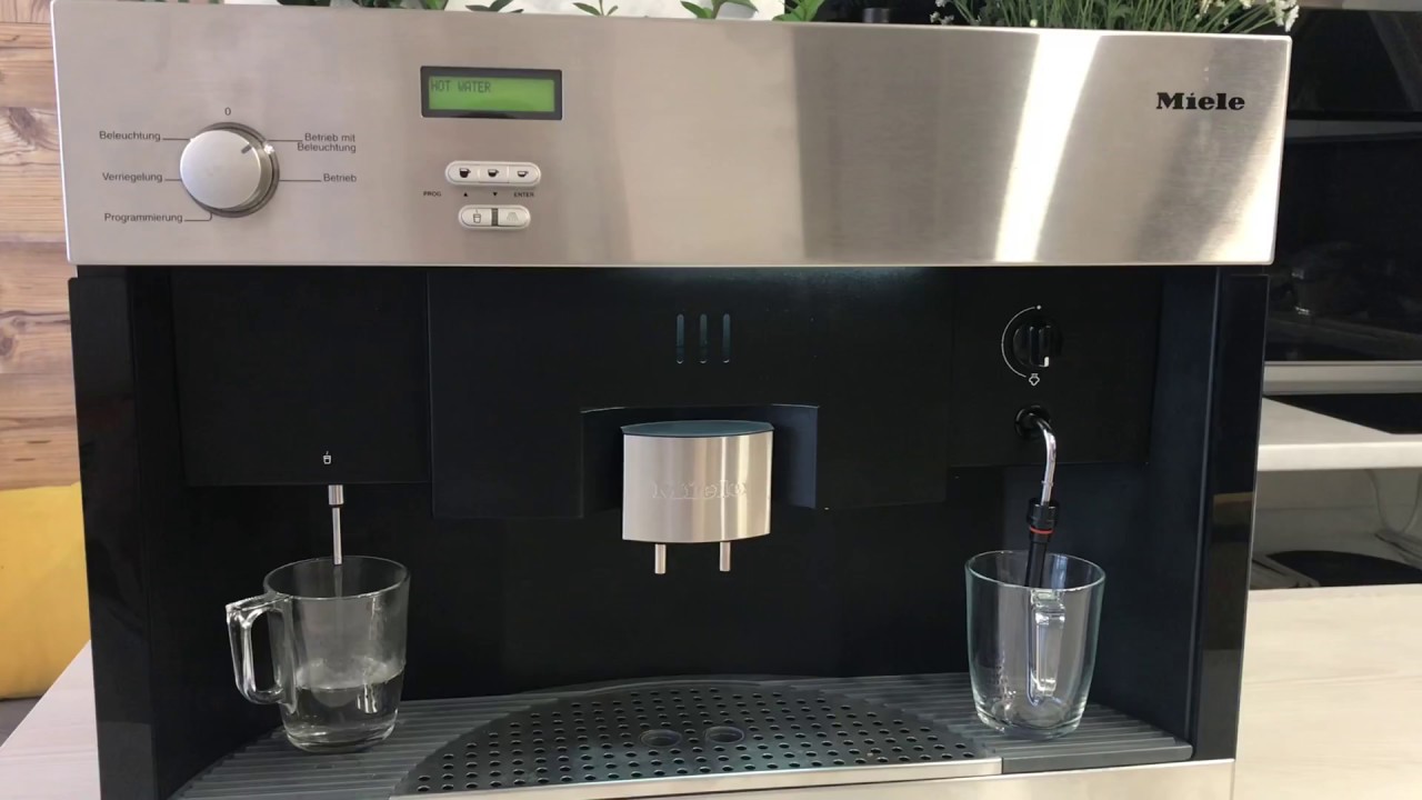 Кофемашина MIELE . Как почистить воздух . Как сварить кофе быстро