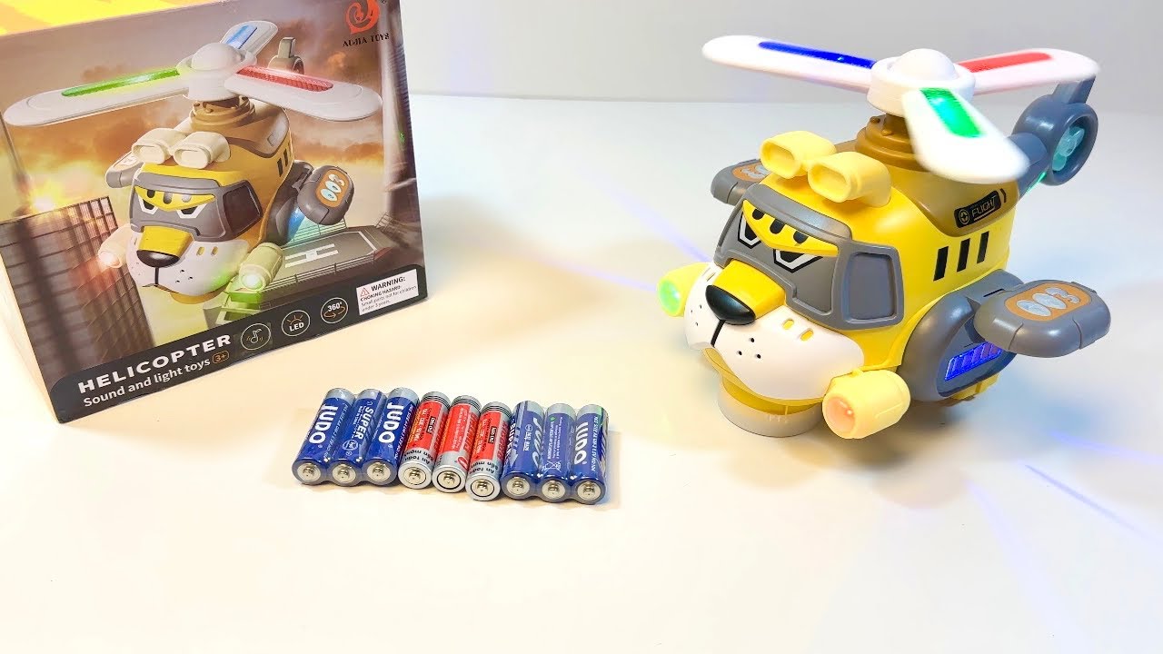 Unboxing Electric Stunt Helicopter｜Remote Control Police Car, Electric turtle, Snail performance