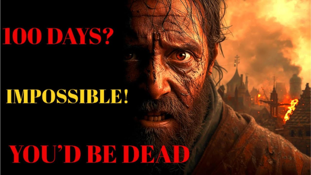 Can You Survive 100 Days in the Middle Ages? Pure Hell.