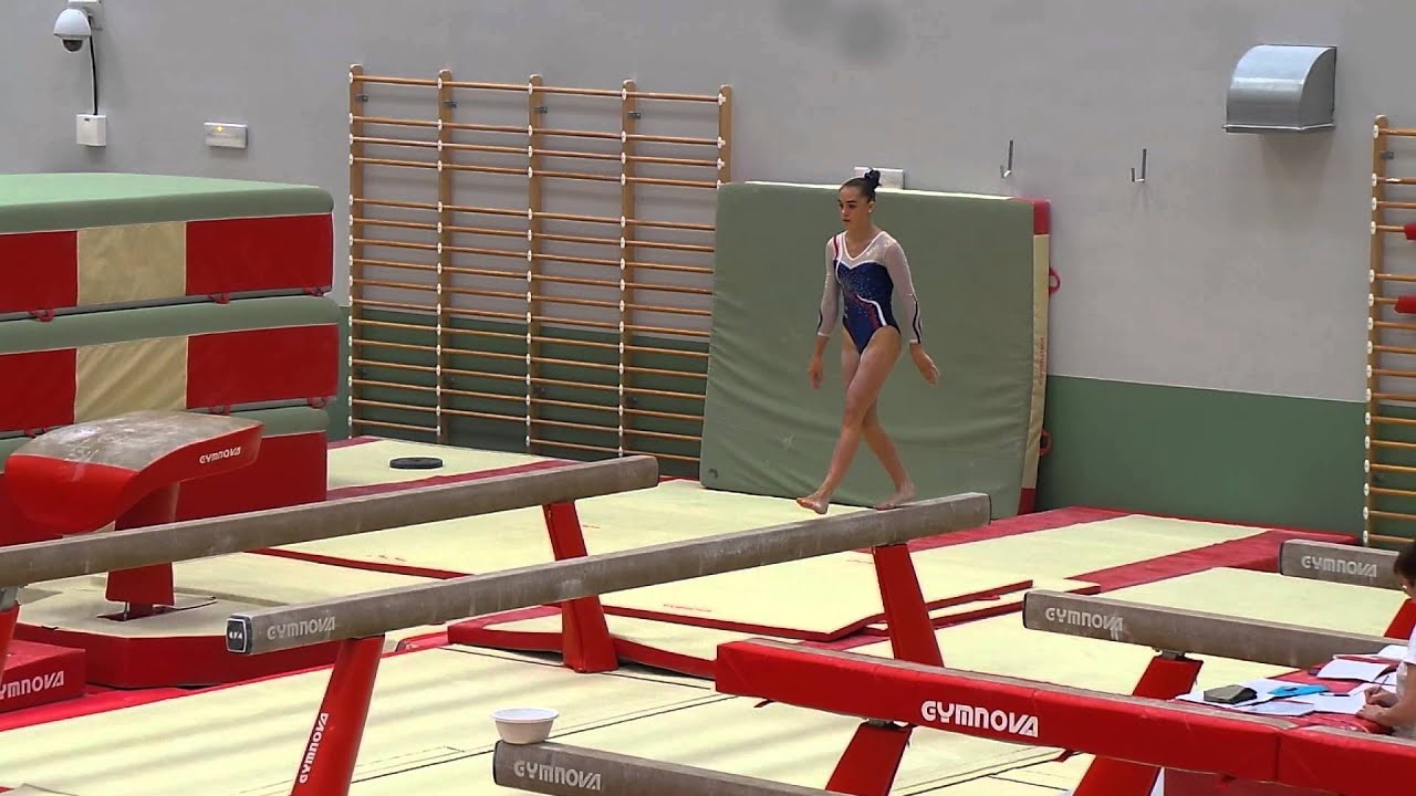 Louise Vanhille - poutre - test insep 29 août 2015