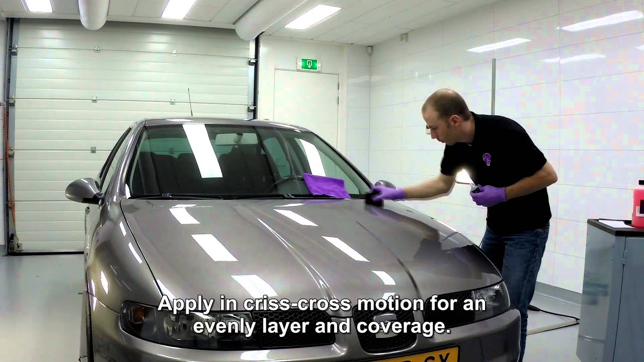 Nanolex Si3D Application with English subtitles