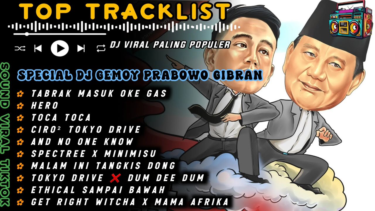 DJ VIRAL TIKTOK TERBARU 2024 CAMPURAN FULL BASS -DJ GEMOY DJ OKE GAS 2 PRABOWO GIBRAN