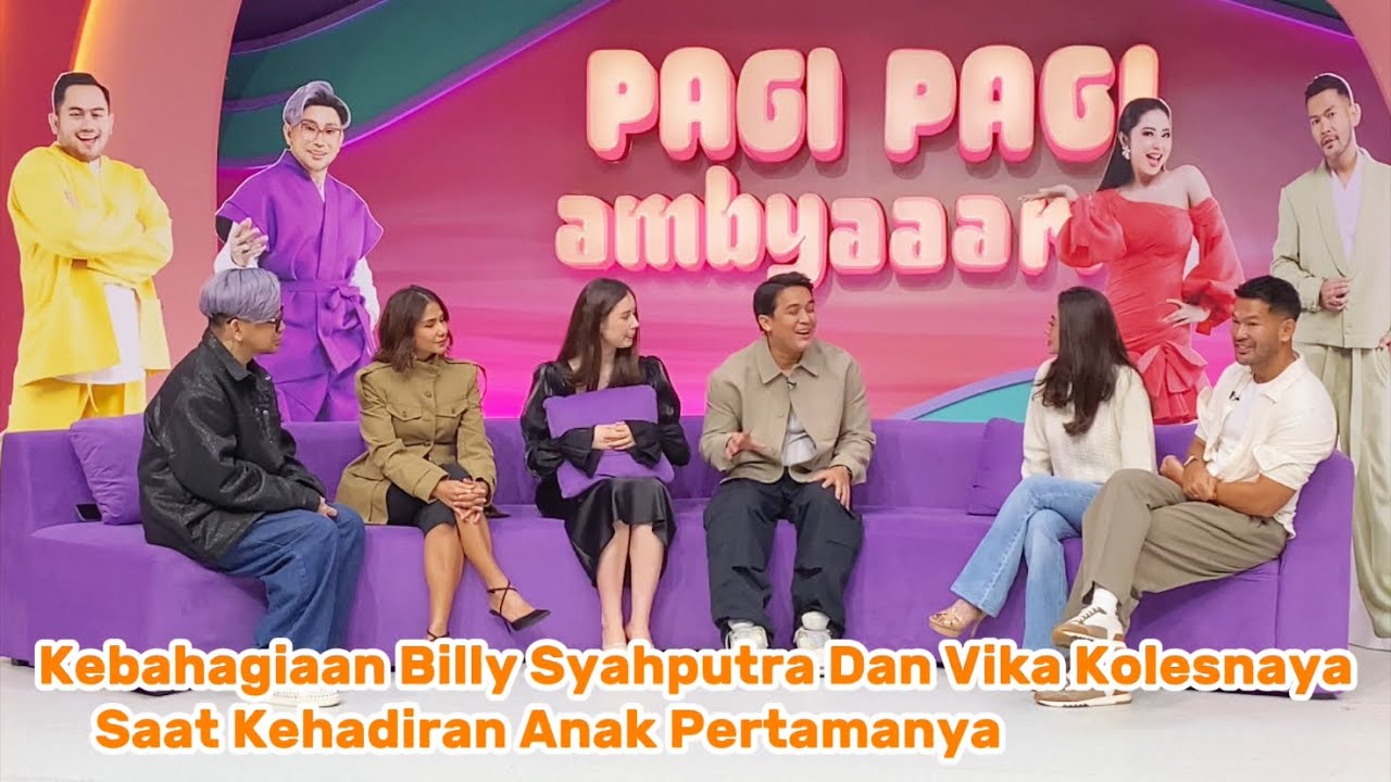 KEBAHAGIAAN BILLY SYAHPUTRA DAN VIKA KOLESNAYA SAAT KEHADIRAN ANAK PERTAMANYA
