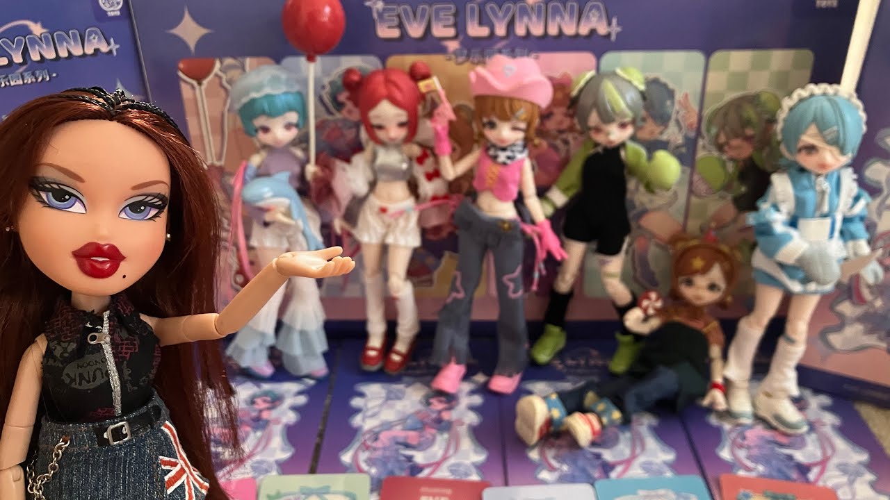 OPENING THE CUTEST BJDS EVER! Kikagoods Eve Lynna Dream Paradise PR BJD blind box opening! 6 dolls!