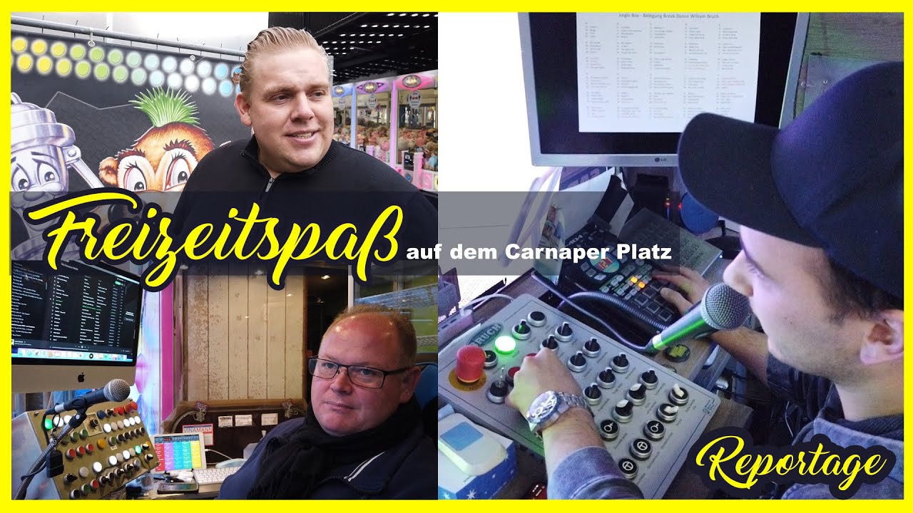 Reportage - Freizeitspa&szlig; auf dem Carnaper Platz - Der Tempor&auml;re Kirmes-Freizeitpark in Wuppertal