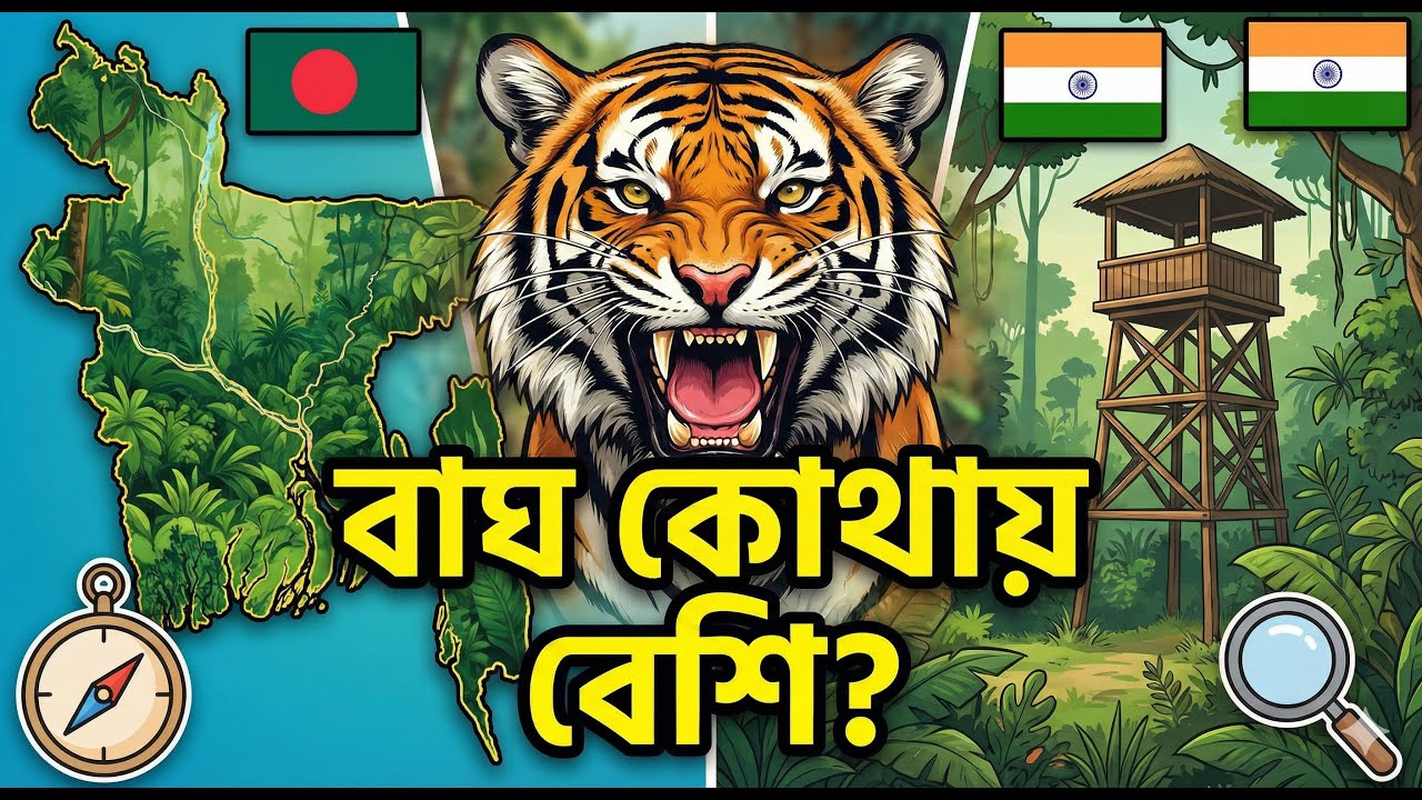 কোন সুন্দরবন সেরা? বাঘ গণনায় কে এগিয়ে - বাংলাদেশ নাকি ভারত?