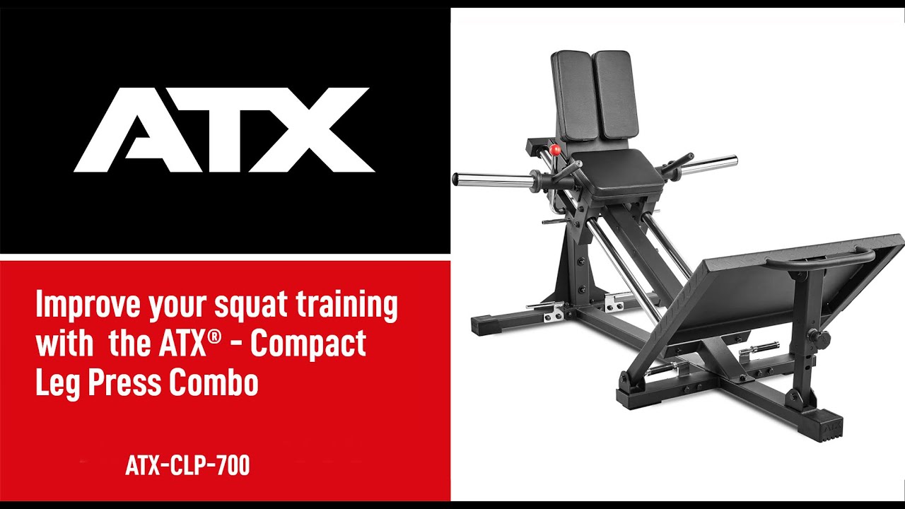 Improve your squat training with the ATX® - Compact Leg Press Combo